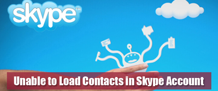 unable to load contact in Skype
